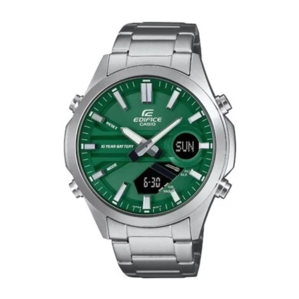 ساعت مچی مردانه بند فلزی EDIFICE مدل CASIO-EFV-C120D-3ADF