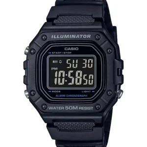ساعت مچی کاسیو مدل CASIO-W-218H-1BVDF