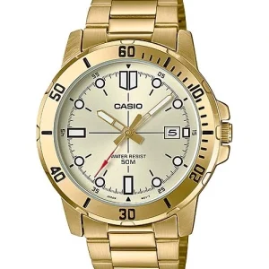 ساعت مچی مردانه کاسیو مدل CASIO-MTP-VD01G-9E