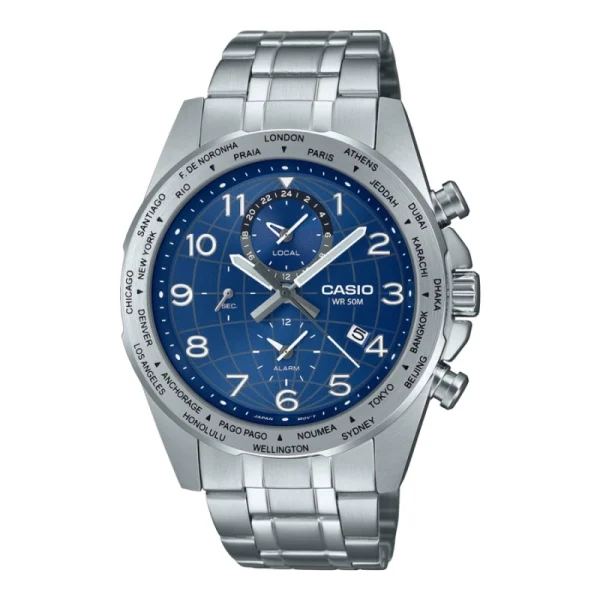 ساعت مچی مردانه کاسیو مدل CASIO-MTP-W500D-2AVDF