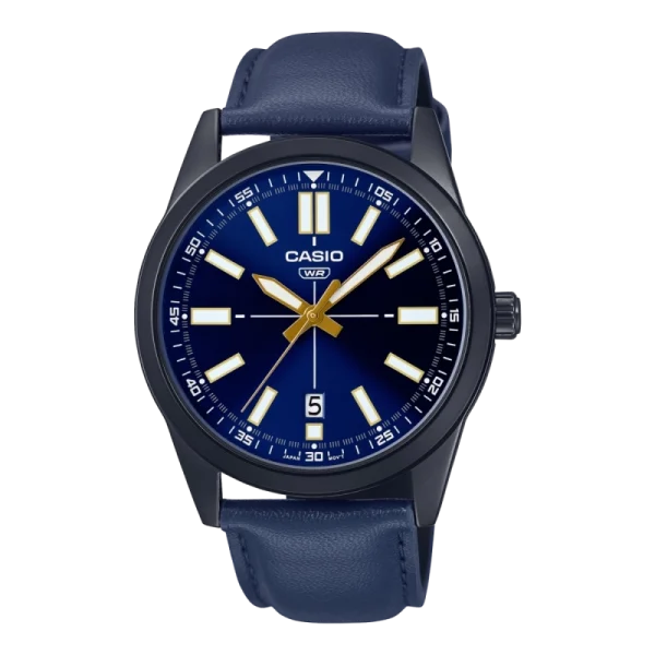 ساعت مچی مردانه کاسیو مدل CASIO-MTP-VD02BL-2EUDF