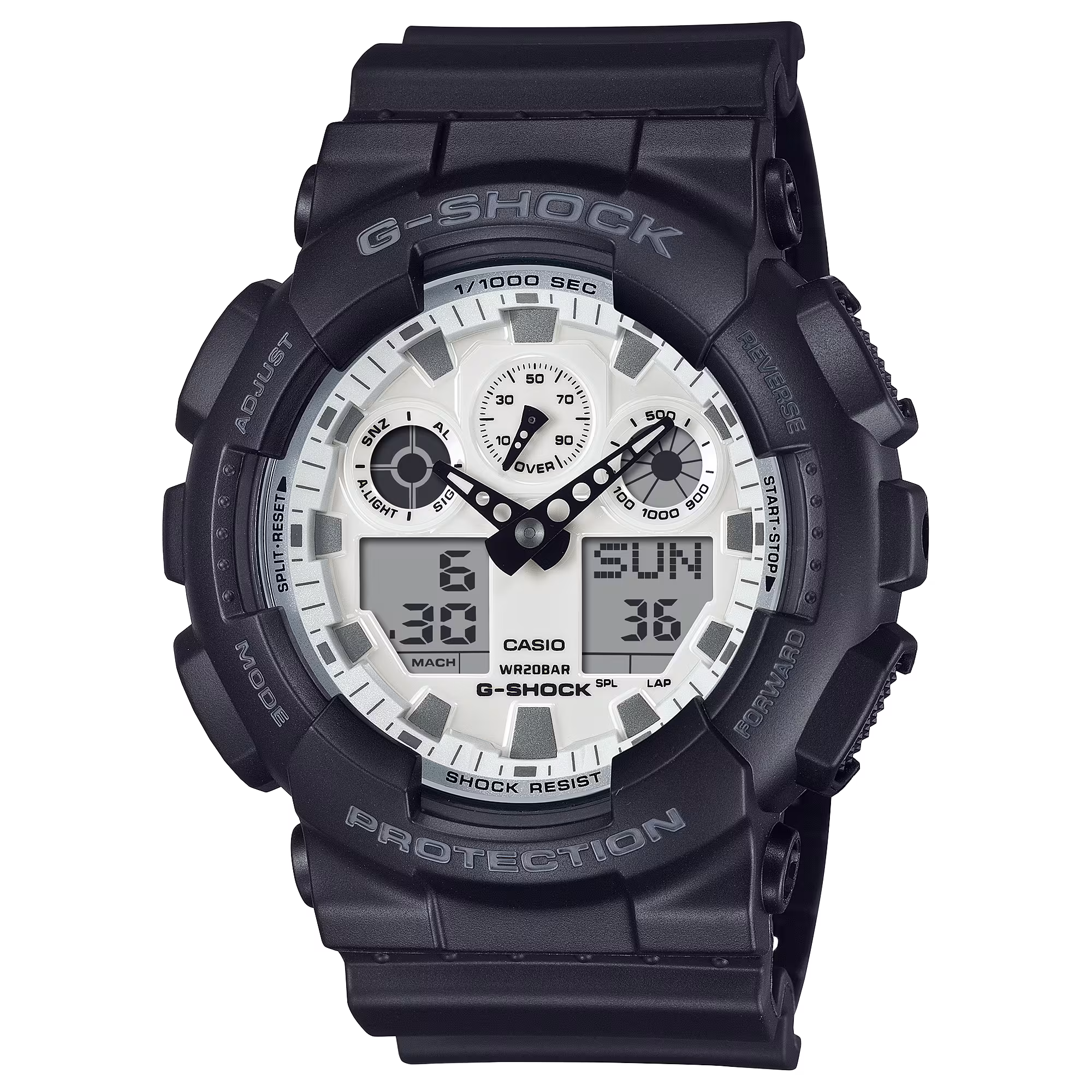 ساعت مچی اسپرت مردانه G-SHOCK مدل GA-100WD-1ADR